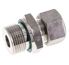 G 3/4'' Male x 15L Stainless steel Straight Cutting Ring with FKM Seal 315 Bar DIN 2353