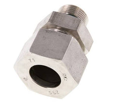 G 3/4'' Male x 25S Stainless steel Straight Cutting Ring with FKM Seal 400 Bar DIN 2353