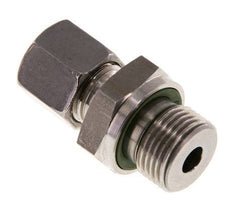 G 3/8'' Male x 8L Stainless steel Straight Cutting Ring with FKM Seal 315 Bar DIN 2353