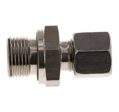 G 3/8'' Male x 8L Stainless steel Straight Cutting Ring with FKM Seal 315 Bar DIN 2353