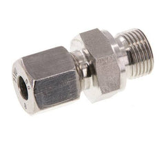 G 3/8'' Male x 8S Stainless steel Straight Cutting Ring with FKM Seal 630 Bar DIN 2353