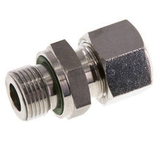 G 3/8'' Male x 12L Stainless steel Straight Cutting Ring with FKM Seal 315 Bar DIN 2353