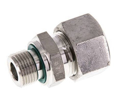 G 3/8'' Male x 15L Stainless steel Straight Cutting Ring with FKM Seal 315 Bar DIN 2353