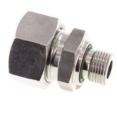 G 3/8'' Male x 18L Stainless steel Straight Cutting Ring with FKM Seal 315 Bar DIN 2353