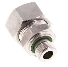 G 3/8'' Male x 18L Stainless steel Straight Cutting Ring with FKM Seal 315 Bar DIN 2353