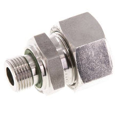 G 3/8'' Male x 18L Stainless steel Straight Cutting Ring with FKM Seal 315 Bar DIN 2353