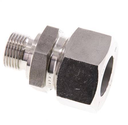 G 3/8'' Male x 18L Stainless steel Straight Cutting Ring with FKM Seal 315 Bar DIN 2353