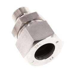 G 3/8'' Male x 18L Stainless steel Straight Cutting Ring with FKM Seal 315 Bar DIN 2353