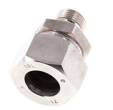 G 3/8'' Male x 18L Stainless steel Straight Cutting Ring with FKM Seal 315 Bar DIN 2353