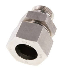 G 1'' Male x 30S Stainless steel Straight Cutting Ring with FKM Seal 400 Bar DIN 2353