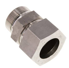 G 1 1/2'' Male x 38S Stainless steel Straight Cutting Ring with FKM Seal 315 Bar DIN 2353