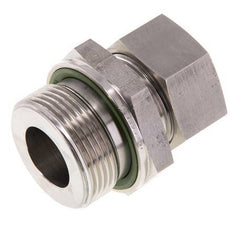 G 1 1/4'' Male x 28L Stainless steel Straight Cutting Ring with FKM Seal 160 Bar DIN 2353