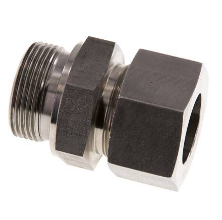 G 1 1/4'' Male x 30S Stainless steel Straight Cutting Ring with FKM Seal 400 Bar DIN 2353