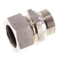 G 1 1/4'' Male x 35L Stainless steel Straight Cutting Ring with FKM Seal 160 Bar DIN 2353