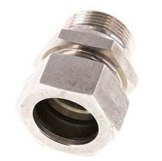 G 1 1/4'' Male x 35L Stainless steel Straight Cutting Ring with FKM Seal 160 Bar DIN 2353