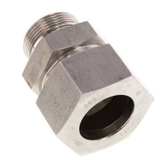 G 1 1/4'' Male x 38S Stainless steel Straight Cutting Ring with FKM Seal 315 Bar DIN 2353