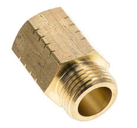 G 1/2'' x 1/2'' NPT M/F Brass Reducing Ring 16 Bar - Hydraulic