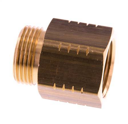 G 3/4'' x 3/4'' NPT M/F Brass Reducing Ring 16 Bar - Hydraulic