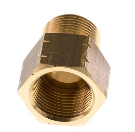 3/4'' NPT x G 3/4'' M/F Brass Reducing Ring 16 Bar - Hydraulic