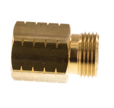 G 3/8'' x 3/8'' NPT M/F Brass Reducing Ring 16 Bar - Hydraulic
