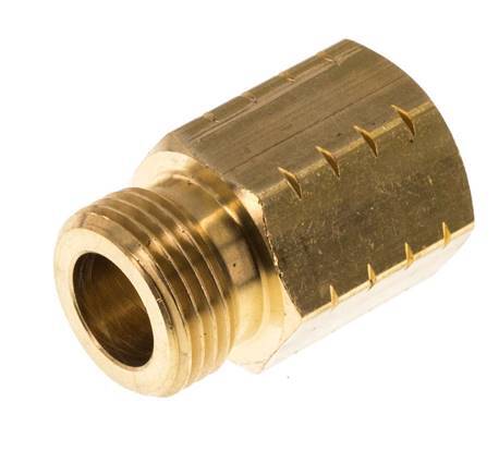 G 3/8'' x 3/8'' NPT M/F Brass Reducing Ring 16 Bar - Hydraulic