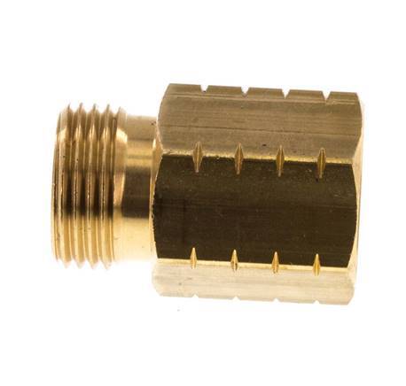 G 3/8'' x 3/8'' NPT M/F Brass Reducing Ring 16 Bar - Hydraulic