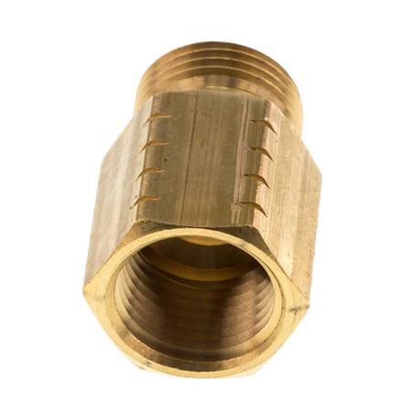 G 3/8'' x 3/8'' NPT M/F Brass Reducing Ring 16 Bar - Hydraulic
