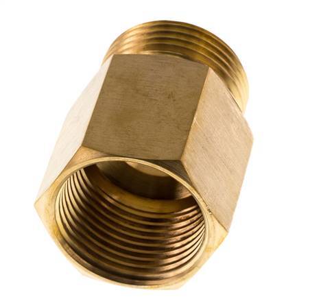 G 1'' x 1'' NPT M/F Brass Reducing Ring 16 Bar - Hydraulic