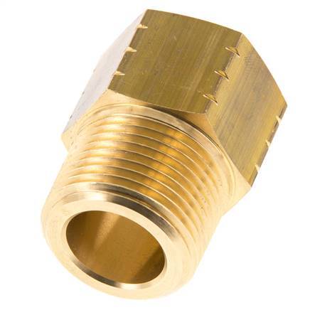 R 1'' x 1'' NPT M/F Brass Reducing Ring 16 Bar - Hydraulic