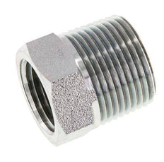 3/4'' NPT x 1/2'' NPT M/F Zinc plated Steel Reducing Ring 170 Bar - Hydraulic