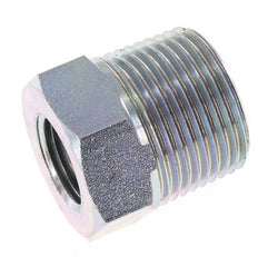 3/4'' NPT x 3/8'' NPT M/F Zinc plated Steel Reducing Ring 170 Bar - Hydraulic