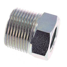 3/4'' NPT x 3/8'' NPT M/F Zinc plated Steel Reducing Ring 170 Bar - Hydraulic