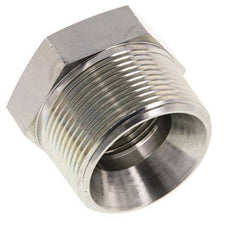 1 1/2'' NPT x 1'' NPT M/F Zinc plated Steel Reducing Ring 80 Bar - Hydraulic