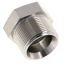 1 1/4'' NPT x 1'' NPT M/F Zinc plated Steel Reducing Ring 80 Bar - Hydraulic