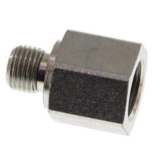 G 1/4'' x G 3/8'' M/F Zinc plated Steel Reducing Adapter 630 Bar - Hydraulic [2 Pieces]