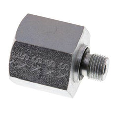 G 1/8'' x G 3/8'' M/F Zinc plated Steel Reducing Adapter 630 Bar - Hydraulic