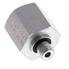 G 1/8'' x G 3/8'' M/F Zinc plated Steel Reducing Adapter 630 Bar - Hydraulic