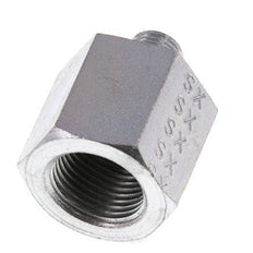 G 1/8'' x G 3/8'' M/F Zinc plated Steel Reducing Adapter 630 Bar - Hydraulic