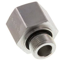 G 3/4'' x G 1'' M/F Zinc plated Steel Reducing Adapter 400 Bar - Hydraulic