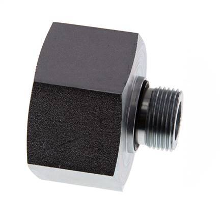 G 3/4'' x G 1 1/2'' M/F Zinc plated Steel Reducing Adapter 315 Bar - Hydraulic