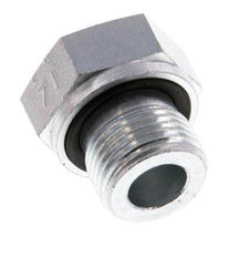 G 3/8'' x G 1/8'' M/F Zinc plated Steel Reducing Adapter 630 Bar - Hydraulic [2 Pieces]