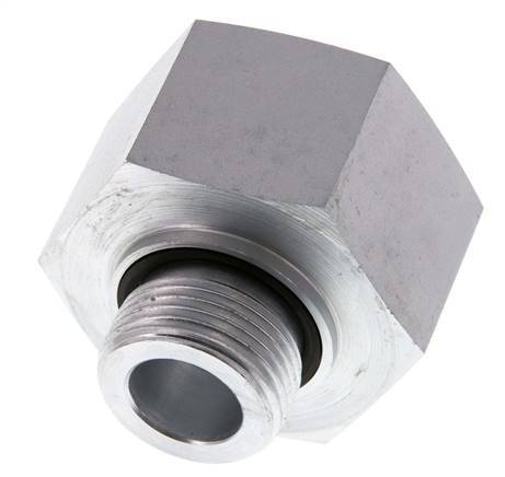 G 1'' x G 1 1/2'' M/F Zinc plated Steel Reducing Adapter 315 Bar - Hydraulic