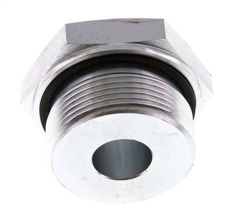 G 1 1/2'' x G 1/2'' M/F Zinc plated Steel Reducing Adapter 315 Bar - Hydraulic