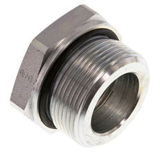 G 1 1/2'' x G 1'' M/F Zinc plated Steel Reducing Adapter 315 Bar - Hydraulic