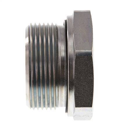 G 1 1/2'' x G 1'' M/F Zinc plated Steel Reducing Adapter 315 Bar - Hydraulic