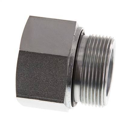 G 1 1/2'' x G 1 1/4'' M/F Zinc plated Steel Reducing Adapter 315 Bar - Hydraulic