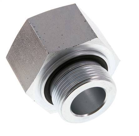 G 1 1/4'' x G 1 1/2'' M/F Zinc plated Steel Reducing Adapter 315 Bar - Hydraulic