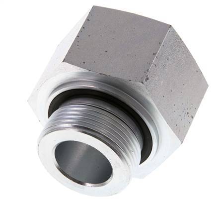 G 1 1/4'' x G 1 1/2'' M/F Zinc plated Steel Reducing Adapter 315 Bar - Hydraulic