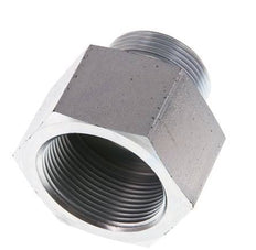 G 1 1/4'' x G 1 1/2'' M/F Zinc plated Steel Reducing Adapter 315 Bar - Hydraulic
