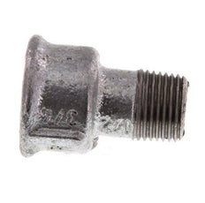 R 1/2'' x Rp 3/4'' M/F Zinc plated Cast iron Reducing Adapter 25 Bar [2 Pieces]